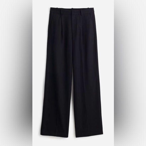 Madewell Pants - Madewell Slouchy Straight Pants in Drapey Twill